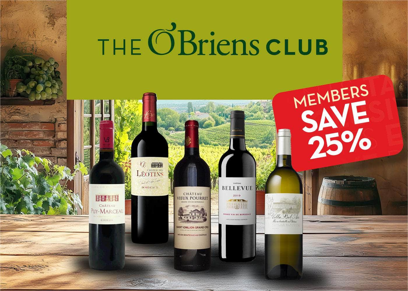 The O'Briens Club - Members Save 25%