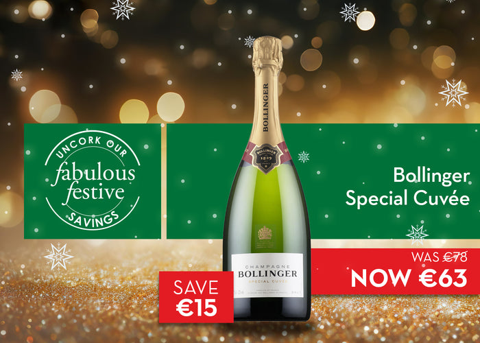 Fabulous Festive Savings - Bollinger Special Cuvée NV Champagne Was €78 Now €63  Save €15