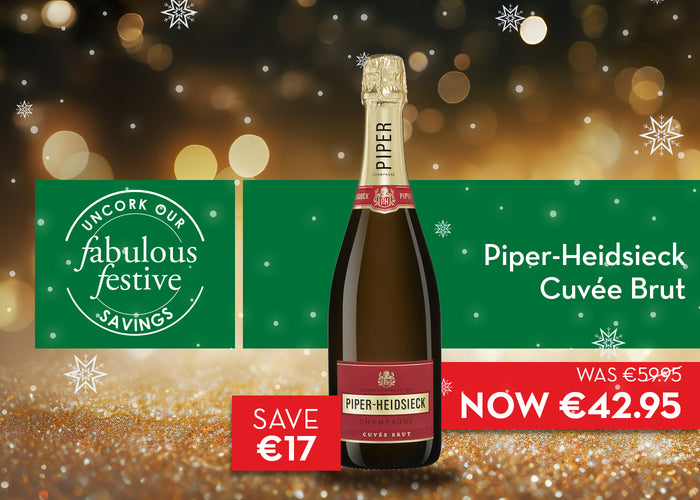 Fabulous Festive Savings - Piper-Heidsieck Cuvée Brut NV Champagne Was €59.95 Now €42.95 Save €17