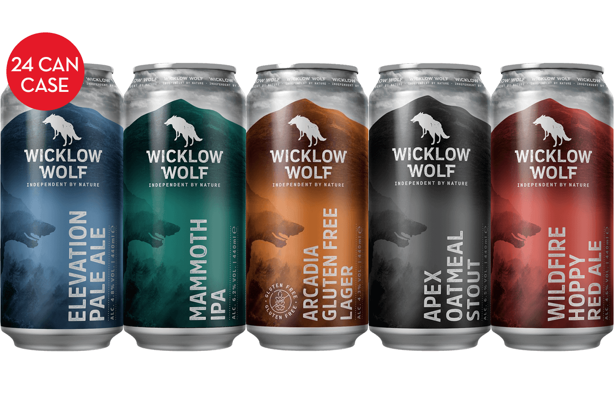 Non DRS Wicklow Wolf Mixed Case (24 Cans) – O'Briens Wine