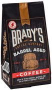 Bradys Coffee Barrel aged Whiskey Bag Ground O'Briens Wine SHOP_32929